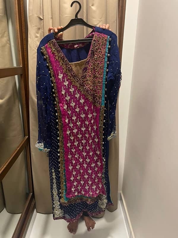 bridal and Pakistan party wear dresses new 18