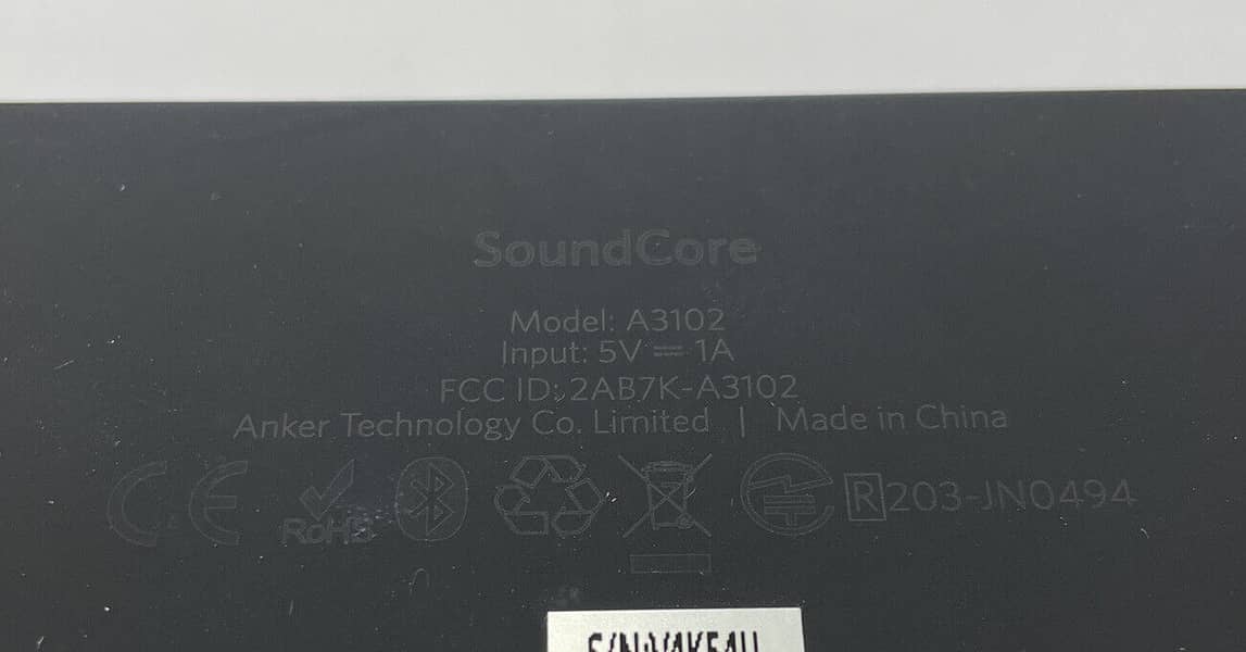 Anker SoundCore 1 Bluetooth Speaker Bluetooth Speaker 6 watt x 2 Wate 12