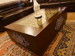 Table, centre table, Table with glass top, Bed, Sofa