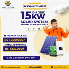 15kwa On Grid and Hybrid Premium Solar Solutions 0