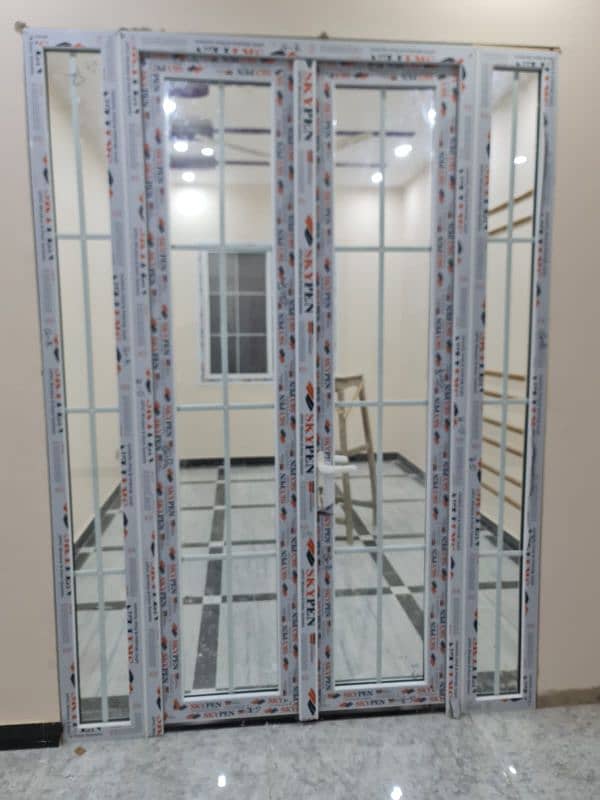 aluminium window/upvc door/glasswork/partition/upvc window/cabine 1