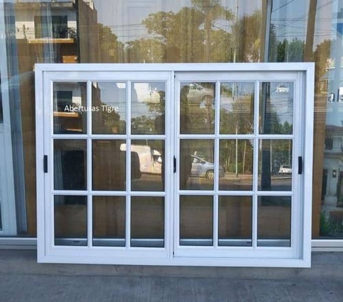 aluminium window/upvc door/glasswork/partition/upvc window/cabine 7