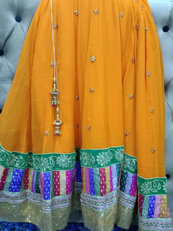 lehnga for mehndi event 4