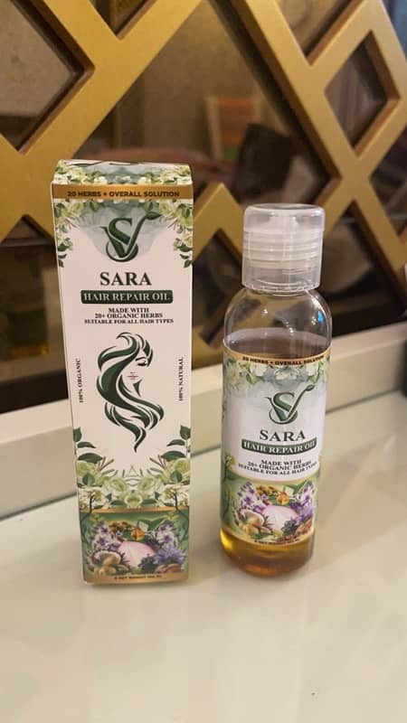 SARA REPAIR HAIR OIL 20 plus herbs 1