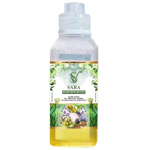 SARA REPAIR HAIR OIL 20 plus herbs 8