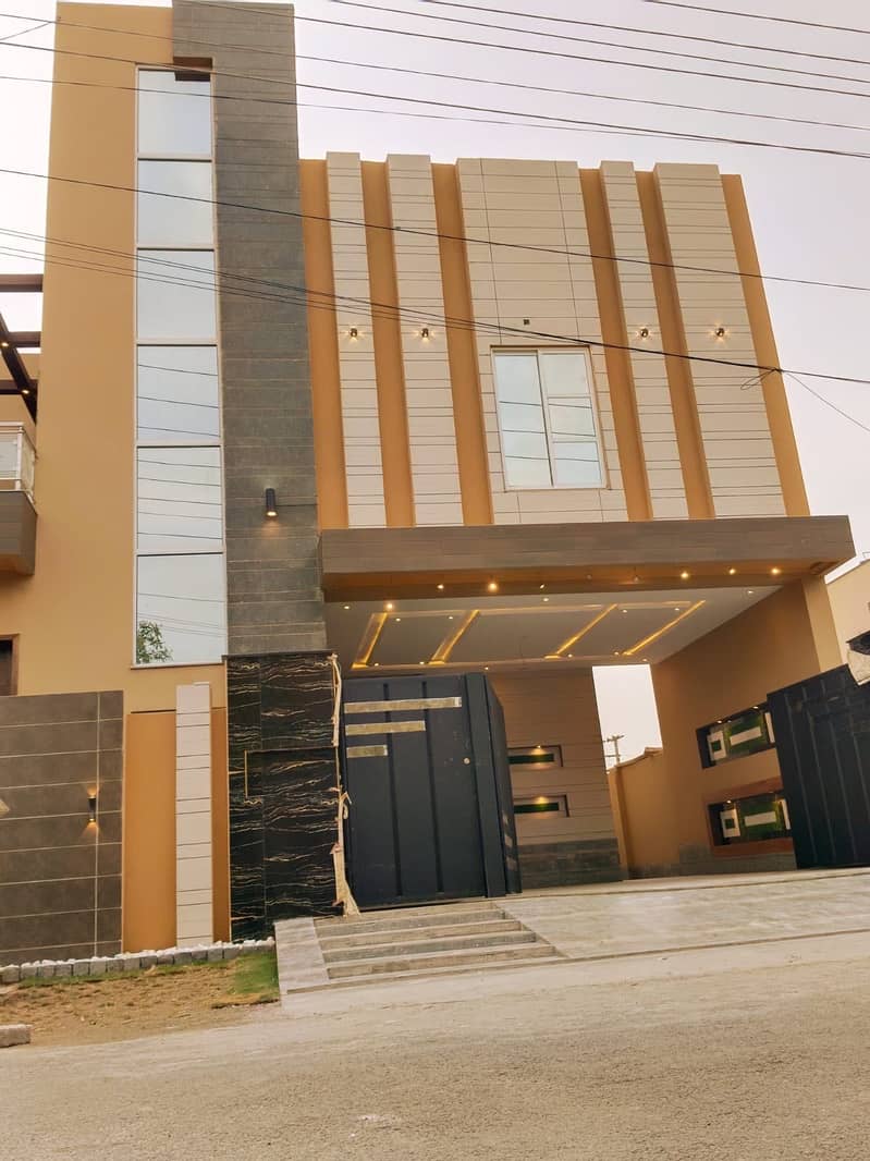 10 MARLA BRAND NEW HOUSE FOR SALE IN UET HOUSING SOCIETY 15