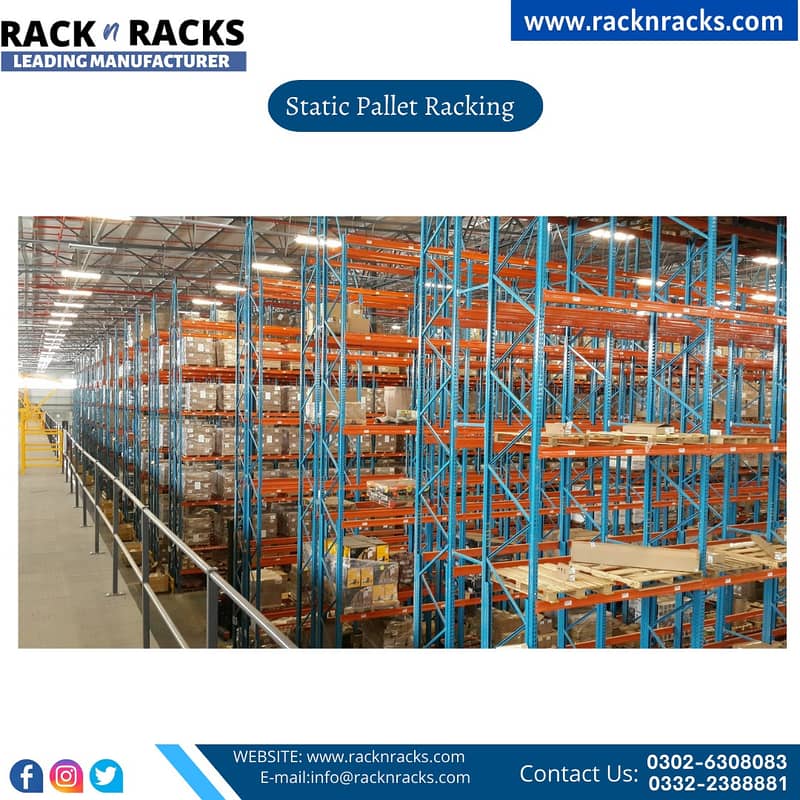 WAREHOUSE RACK | HEAVY DUTY TEXTILE RACK | INDUSTRIAL STORAGE RACK 7