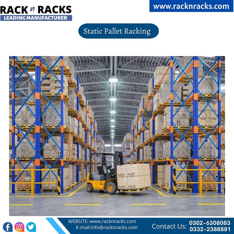 WAREHOUSE RACK | HEAVY DUTY TEXTILE RACK | INDUSTRIAL STORAGE RACK 9