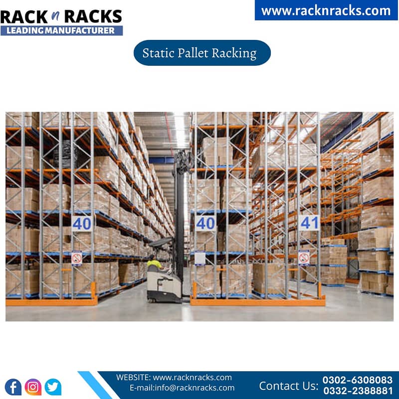 WAREHOUSE RACK | HEAVY DUTY TEXTILE RACK | INDUSTRIAL STORAGE RACK 12