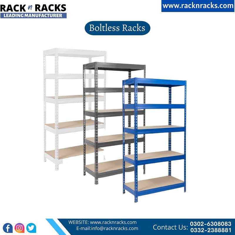 OPEN SHELF RACK | BINS | BULK RACK | PALLET RACK | TOOLS TROLLEY 1