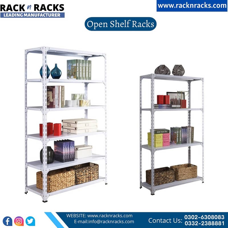 OPEN SHELF RACK | BINS | BULK RACK | PALLET RACK | TOOLS TROLLEY 2