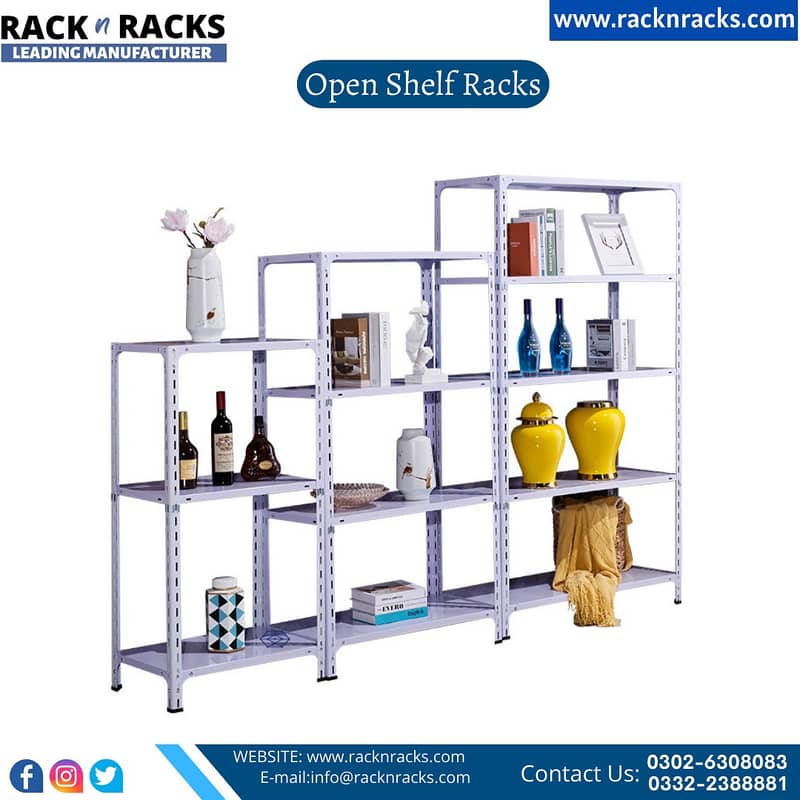 OPEN SHELF RACK | BINS | BULK RACK | PALLET RACK | TOOLS TROLLEY 3