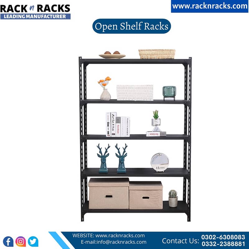 OPEN SHELF RACK | BINS | BULK RACK | PALLET RACK | TOOLS TROLLEY 4