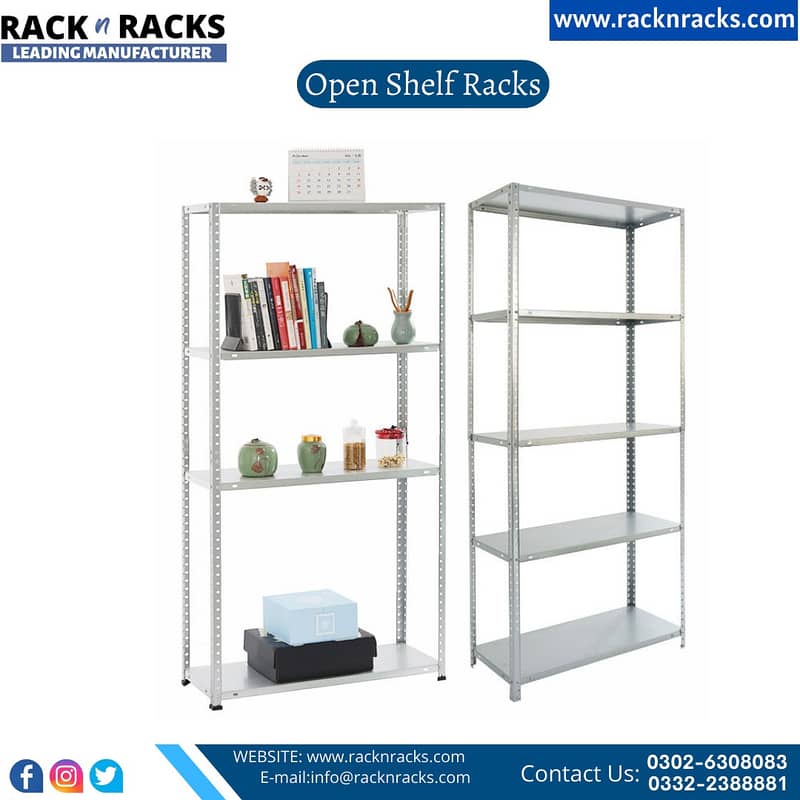 OPEN SHELF RACK | BINS | BULK RACK | PALLET RACK | TOOLS TROLLEY 8