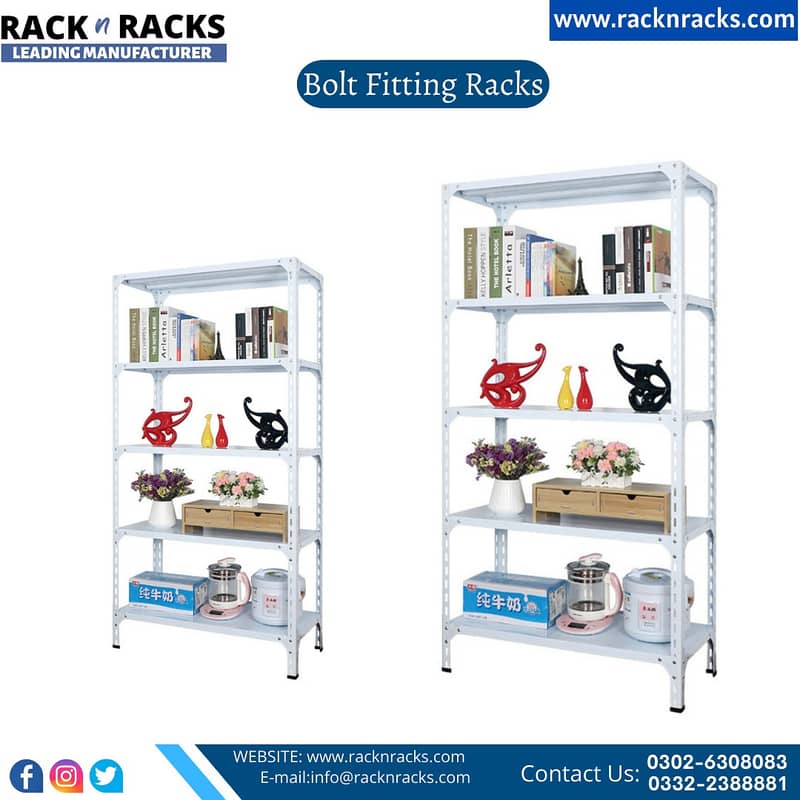 OPEN SHELF RACK | BINS | BULK RACK | PALLET RACK | TOOLS TROLLEY 9