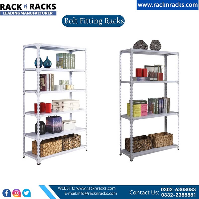 OPEN SHELF RACK | BINS | BULK RACK | PALLET RACK | TOOLS TROLLEY 10