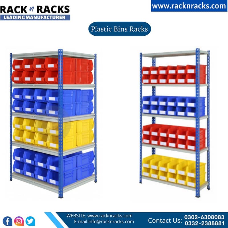 OPEN SHELF RACK | BINS | BULK RACK | PALLET RACK | TOOLS TROLLEY 19