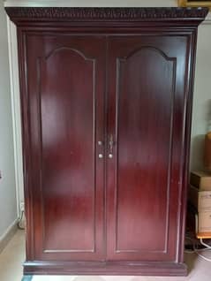 Two Door Wooden Almari for Sale