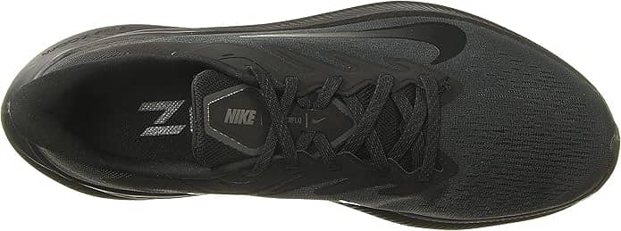 Nike mens Air Zoom Winflo 7 Black/anthracite Running Shoes 1