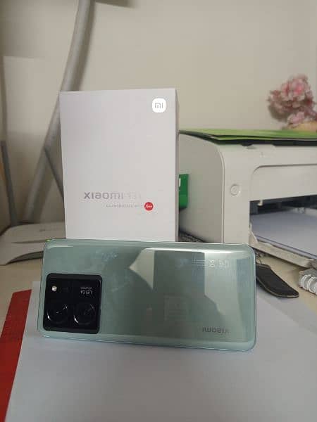 Xiaomi 13T  Meadow Green 12GB RAM 256GB ROM.     Contact #03301522354 3