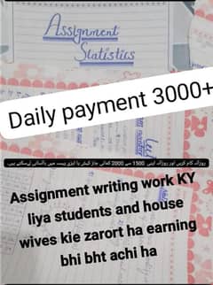 Handwritten Assignment Content Writing And Data Entry Work