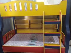 Kids bunk bed with one mattress