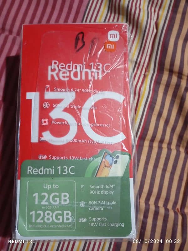 Redmi 13c in warranty 6.128 03166654365 11