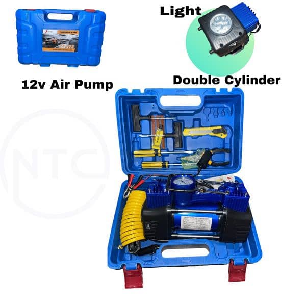 Car Air compressor Double cylinder full new condition 1