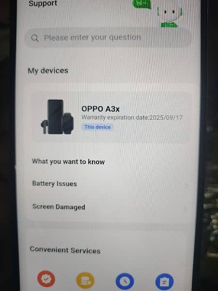 Oppo A3x just box open 6