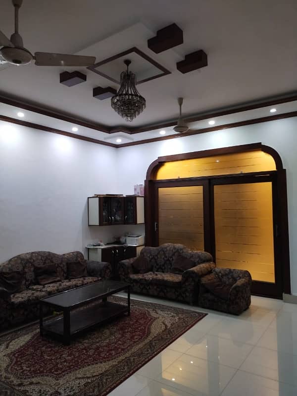 10MARLA FULLY FERNISH SINGLE STOREY HOUSE AWAILABLE FOR SALE IN FASIAL TOWN BLOCK D 19