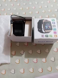 Smart watch black color good condition