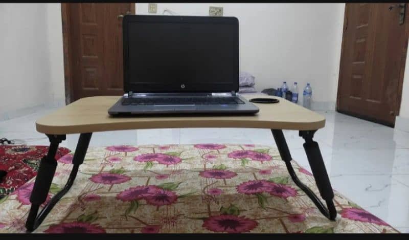 Laptop And Study Wooden Table 1