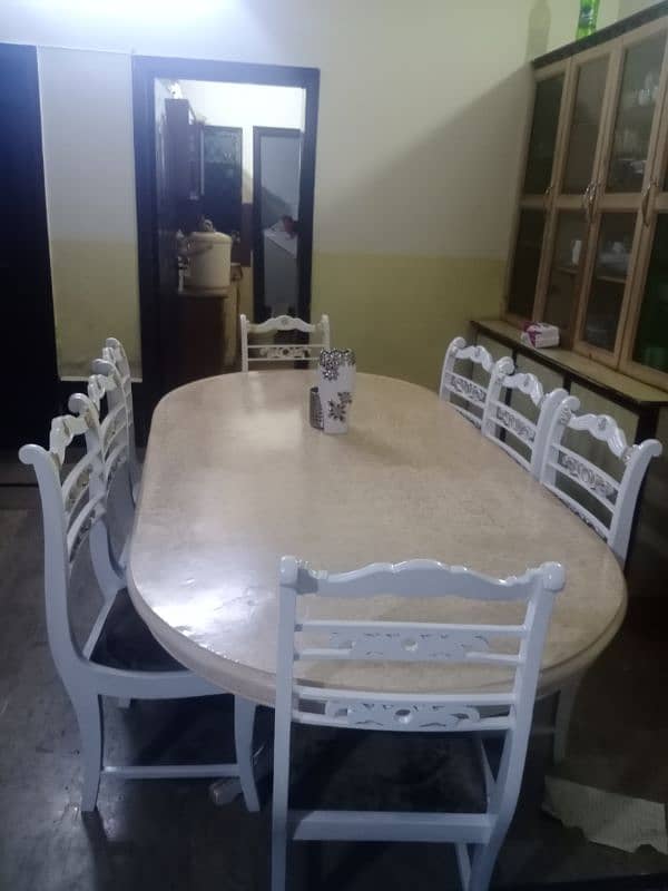 Dining Table 8 Seater\ 8 chairs dining table\wooden dining 1