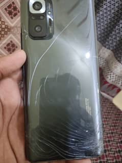 redmi note 10 pro front panel broke  and back glass also broke