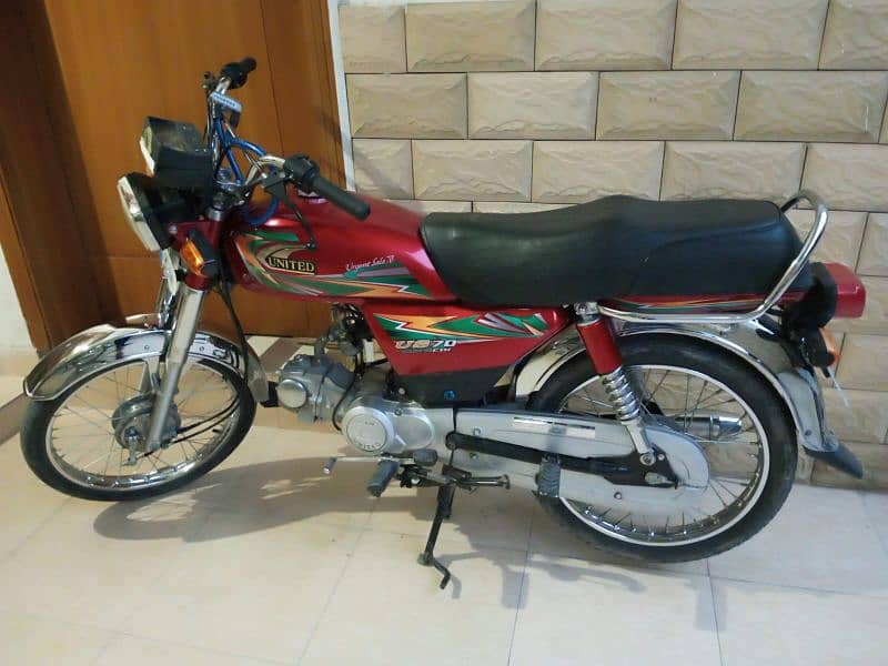 United 70 CC Bike 2023 model 1