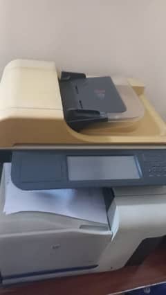 HP colour laser jet CM3530fs mfp modal