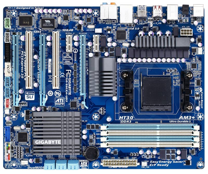 AMD FX-8310 with cooler & Gigabyte GA-990XA-UD3 0