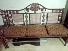 5 Seater Iron Sofa Set