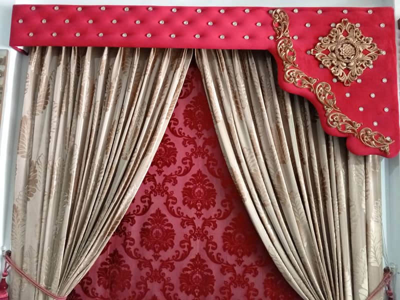 Curtains , Blinds , Velvet Box Pannel 3