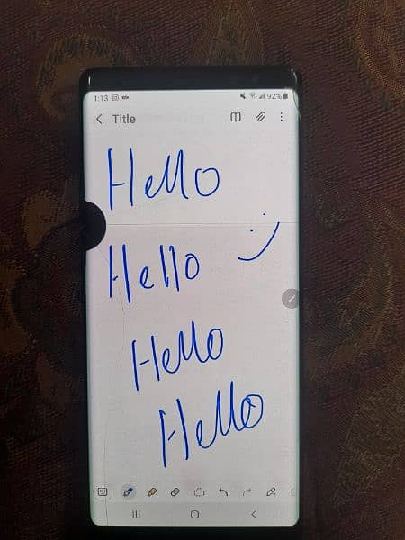 Samsung Note 8 (half screen not working) 4