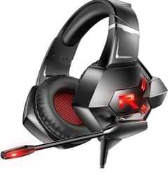 GAMING  Headphones Wired with Stereo Surround Sound, LED Lights