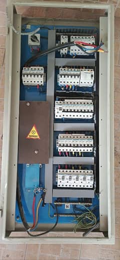 Electric Distribution Board (DB) with Terasaki and Schneider Breakers