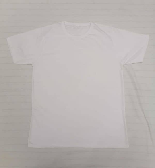 white T Shirts plain 1