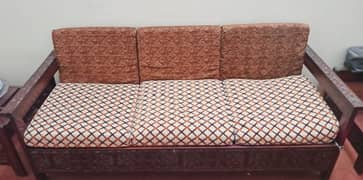 Sheesham Sofa Set with Tables