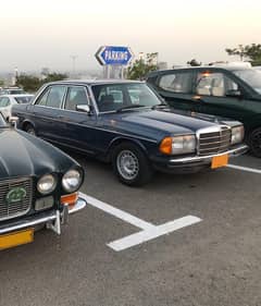 Mercedes Benz E Class W123. . Classic Vintage Car.