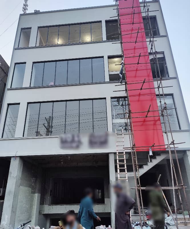 DOUBLE COMMERCIAL BRAND NEW FULL CORNER BUILDING WITH BASEMENT FOR RENT 0