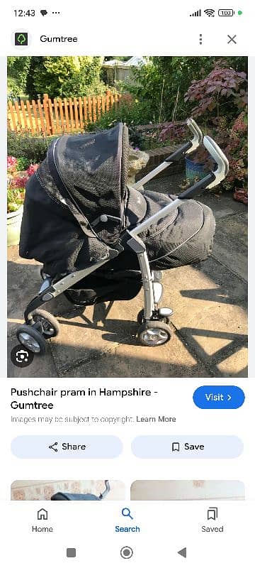 Pram Car seat Pushchair 2