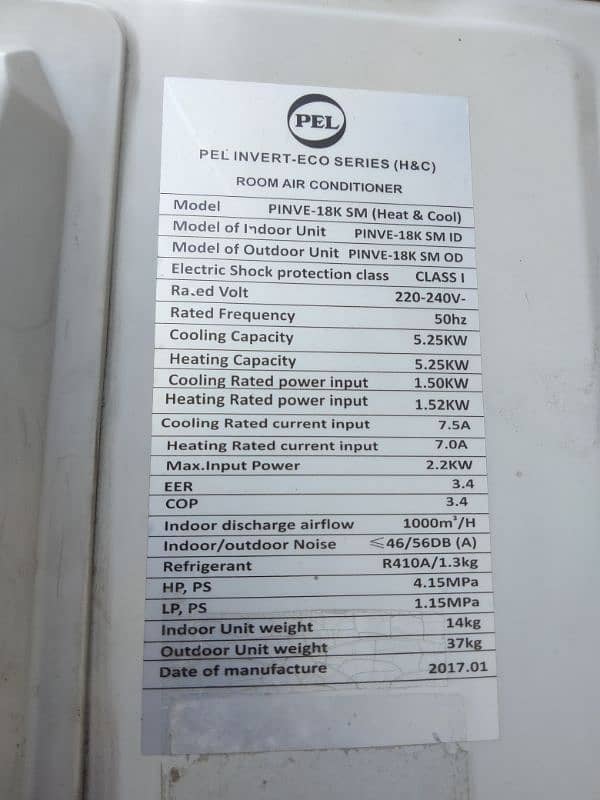 pel DC inverter AC good condition 5