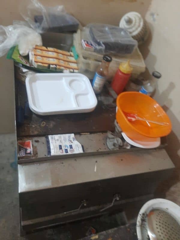 urgent sale Fast food complete setup 3