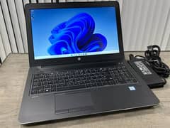 Zbook 15G3 Workstation Core i7 6th 2gb Nvidia GPU Video Render Gaming